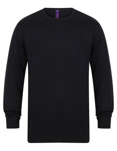H-H725-Mens Lightweight Crew Neck Jumper